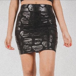 💀 Iron Fist Skullz Club Mini Skirt💀